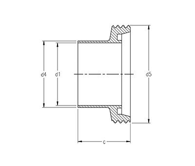 Male Part (Threaded Ferrule) Inch 2017 | ARCHON Industries